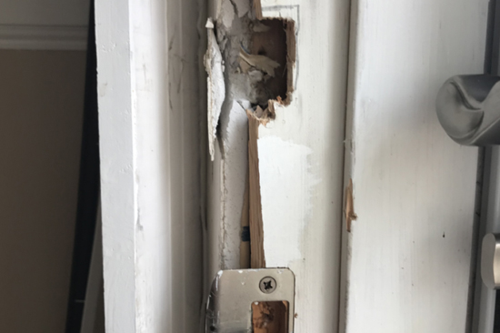 frame door repair Clarkson